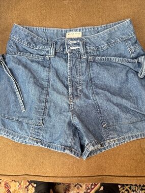 Free People Shorts Size 29 Gently Worn Denim Shorts